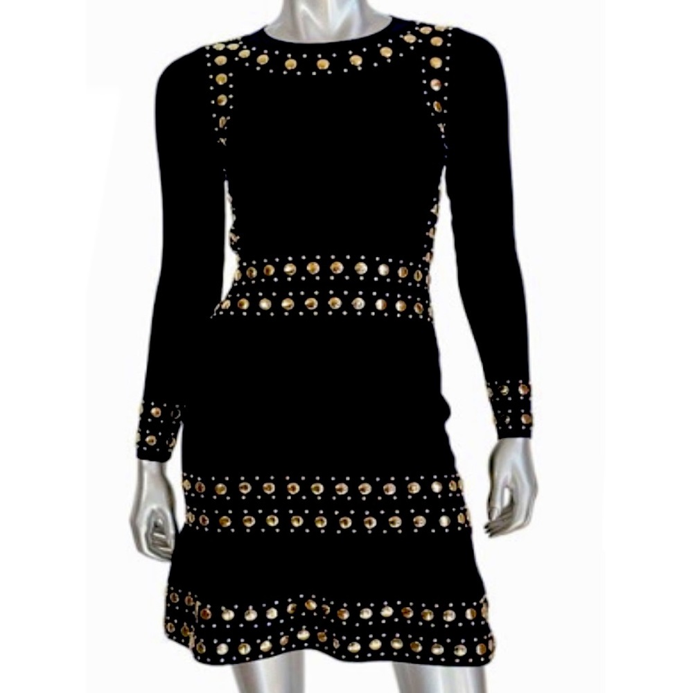Michael Kors black studded dress